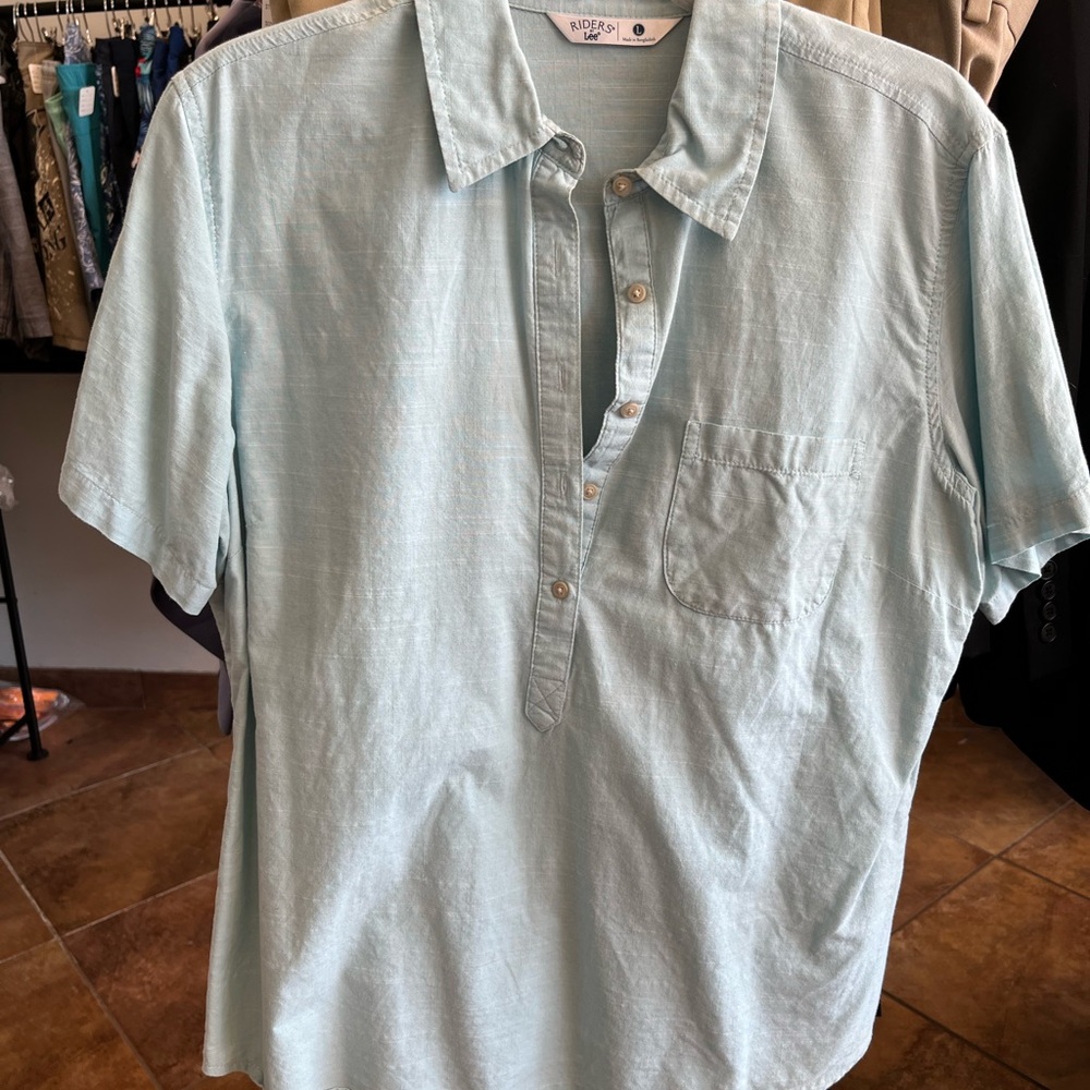 Riders by Lee Light Blue Shirt